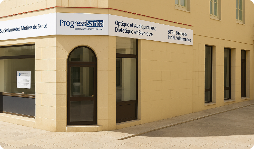 Devanture Ecole Progress Nice